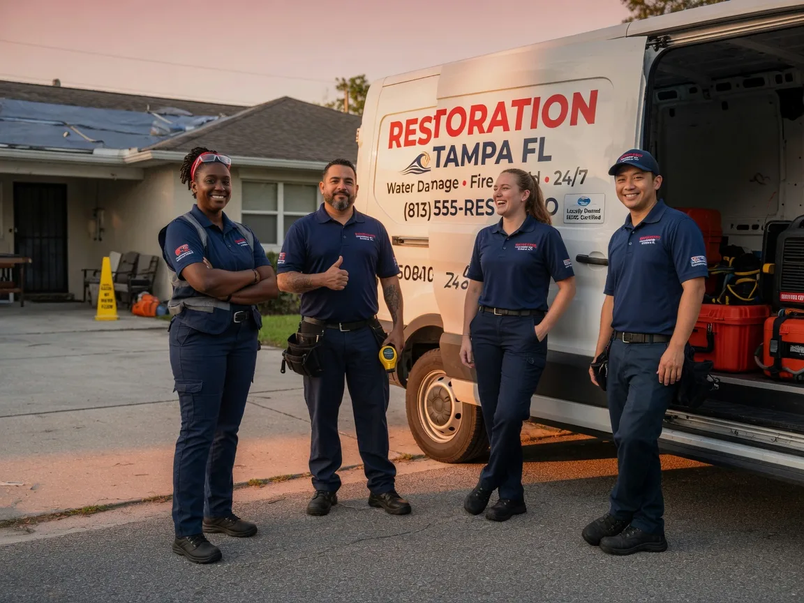 Water Damage Restoration company in New Washington, IN