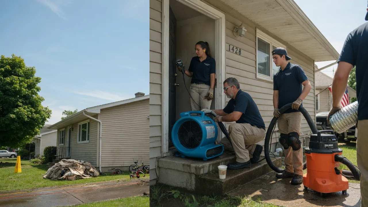 Water Damage Restoration in New Washington, IN near me